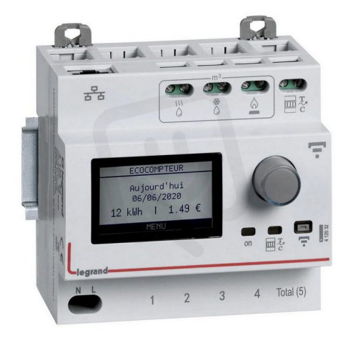 ECOMETER EMDX3 WITH NETATMO LEGRAND 412032