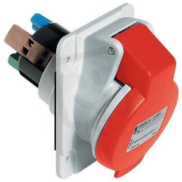 Schneider PKY16F434 Zásuvka vest. Fast connect 16A 3P+PE 380-415V IP44 50-60Hz