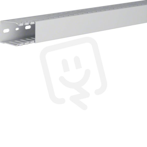 Propojovací kanál HNG bezhalogenový 50x37 mm s víkem, PC-ABS, světle šedá