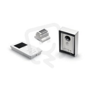 VIDEX Barevná  3,5'' handsfree video souprava, 2 účastníci, PM, nerez