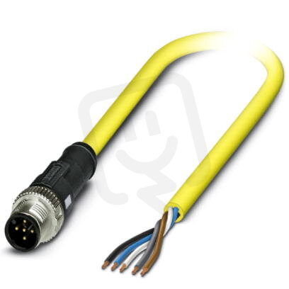 SAC-5P-M12MS/10,0-547 BK Kabel senzoru/aktoru 1424880
