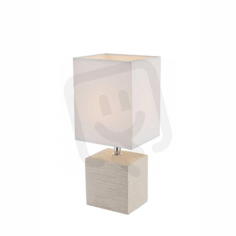 Stolní lampa GERI béžová 1xE14, max. 40W 230V GLOBO 21675