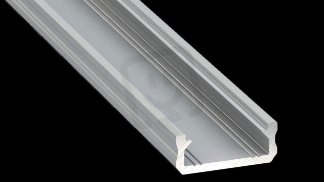Hliníkový profil AL-PROFIL D SILVER 1M (10-0044-10) GREENLUX GXLP1036