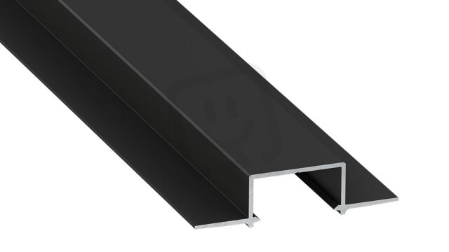 Hliníkový profil AL-PROFIL HIRO BLACK 1M (10-0845-10) GREENLUX GXLP2062