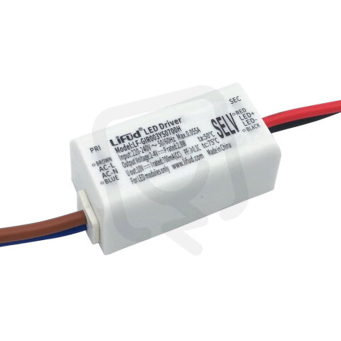 DRIVER 350mA AC194-264V DC2-4V 3W (for S