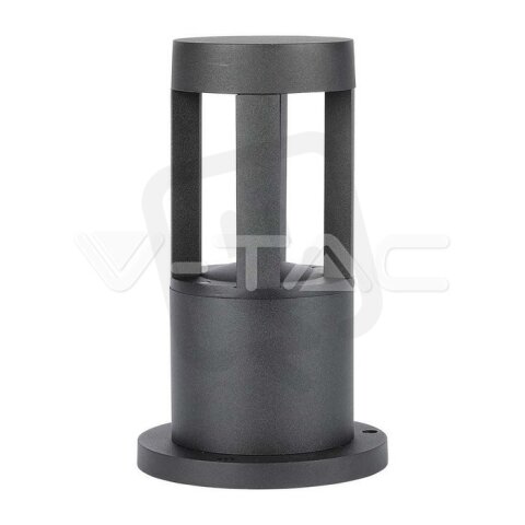 10W LED Bollard Light Black Body 25cm Height CREE Chip 3000K, VT-830 SKU128322
