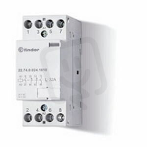 Instalační stykač, 4Z/32 A, 230 V AC/DC, AgNi FINDER 22.74.0.230.1310