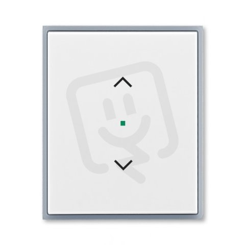 ABB Element Kryt 1násobný symbol žaluzie bílá/ledová šedá 6220E-A01002 04
