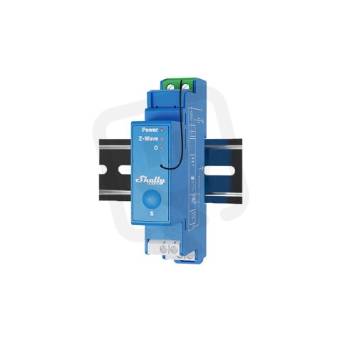 Spínací modul na DIN lištu Shelly Wave PRO 1 Z-Wave