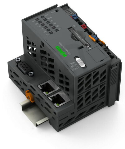 Procesorový modul PFC200, 2. generace, 2× Ethernet, RS-232/-485, Tmavě šedá