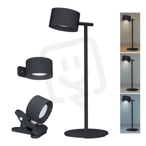 LED nabíjecí lampička 3v1, 280lm, změna