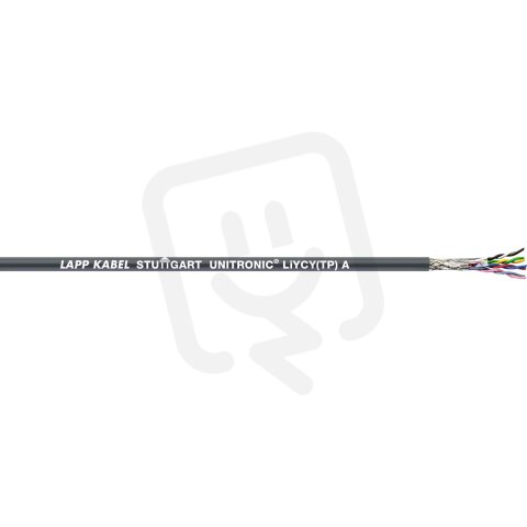 Nízkofrekvenční datový kabel UNITRONIC LiYCY(TP) A 5X2X24AWG/7 LAPP 0066235