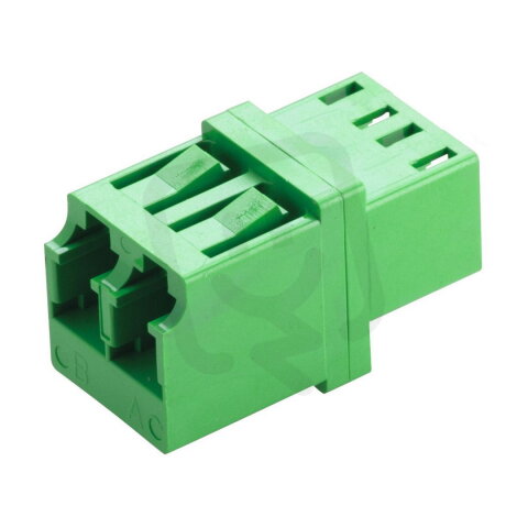 Spojka optických kabelů GOF Adapter Duplex LC SM APC GR /4PC LAPP 29430989