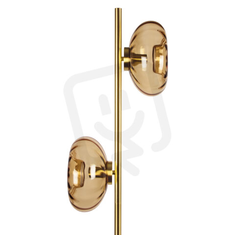 Decor Gold Glass Floor 2xE14 Gold OSRAM 4058075850705
