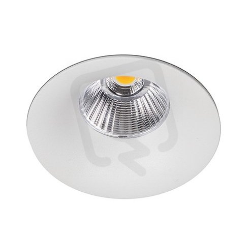 Zápustné svítidlo LUXO bílé LED 8W 3000K 85mm 800lm kulaté