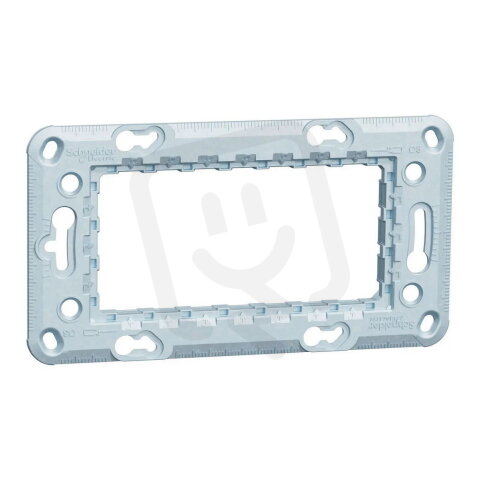 NOVÁ UNICA Montážní rámeček Zamak 4 modulový SCHNEIDER NU7104