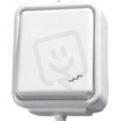 Schneider E074260 Serie C, WNt 600C-Šedá, Přepínač střídavý, řazení 6