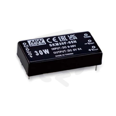 Měnič DC/DC 30W 15V 0-2000mA MEAN WELL SKM30G-15N