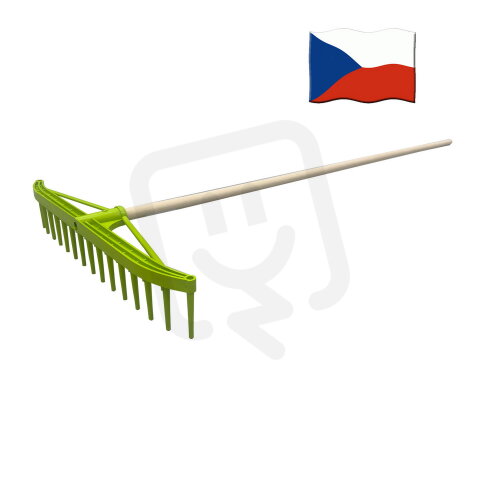 Hrábě plastové na seno s násadou 1600 mm XTLINE CH0420