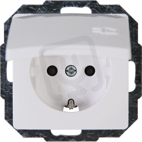 920802069 Earthed socket outlet with hin