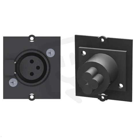 Bachman 917.096 frame XLR 3-pole jack