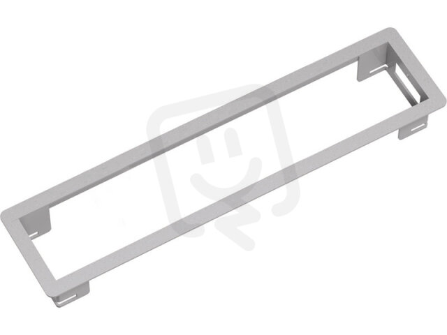 Bachman 317.007 Vestavný rámeček POWER FRAME 6násobný stříbrnošedá RAL9006