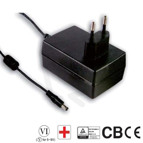 MEAN WELL GSM36E05-P1J Síťový adaptér Medical 22W