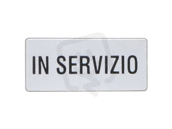 Lovato LPXAI224 Štítek ''IN SERVIZIO''