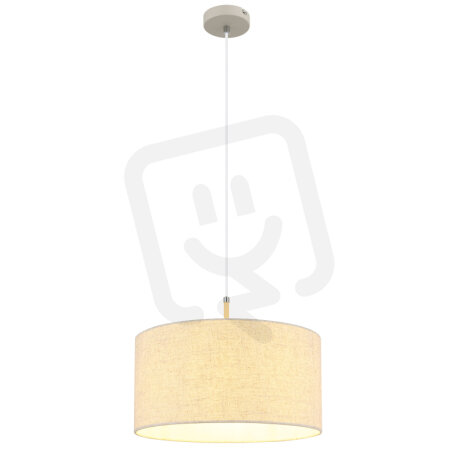 Závěsné svítidlo DELEON písková 1xE27, max. 60W 230V GLOBO 15968H