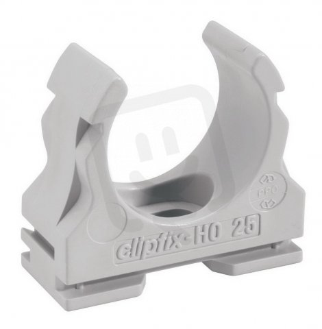 Plastová příchytka clipfix-H0 25 šedá Fränkische 23170025