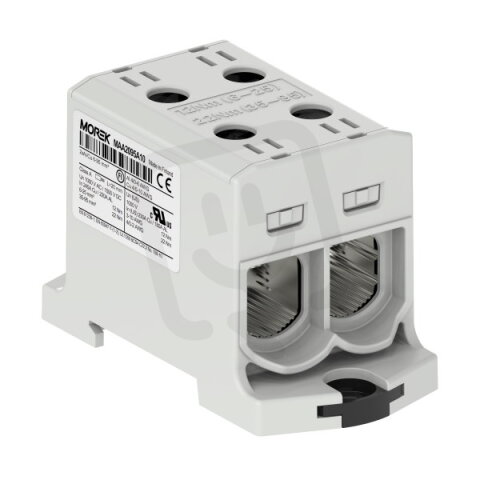 Univerzální řadová svorka OTL 95-2xAl/Cu 6-95mm2 1000V šedá MOREK MAA2095A10