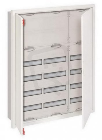 Zapuštěná rozvodnice ABB U63K -144M s dveřmi