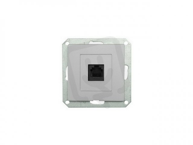 Zásuvka telefonní 4 pin PREMIUM 1 PH 4pin M-S GREENLUX GXKP146