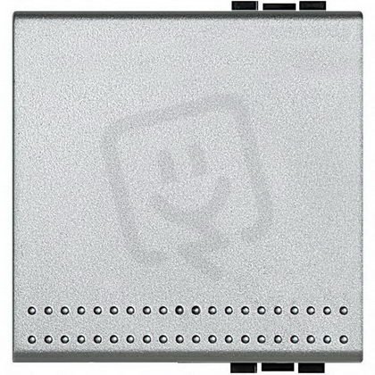 BTICINO LIVINGLIGHT MYHOME KRYTKA TLAČÍTKA NEPODSVĚTLENÁ PANT 2MODULOVÝ TECH