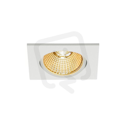 NEW TRIA 68 I CS stropní vestavné LED svítidlo bílé 2700K hranaté SLV 1003069