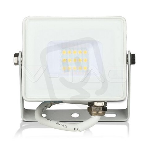 LED reflektor V-TAC 10W White Body 3000K VT-10