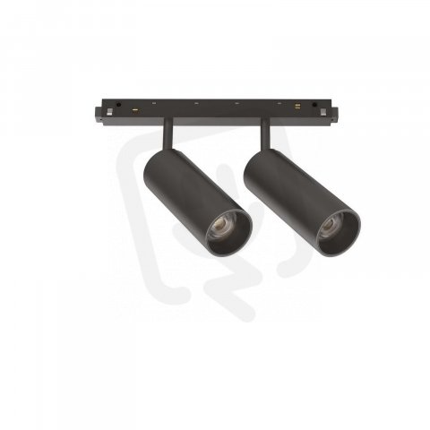 EGO TRACK DOUBLE 24W 3000K DALI BK