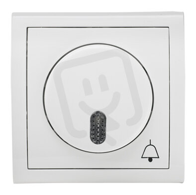 Zvonek pro montáž do krabice, ~230V (0,9A), 70 dB(A), 80x80x48 mm GROTHE 24017