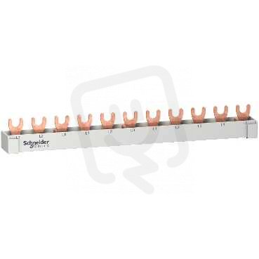 Schneider R9XF411G12 Propojovací lišta 4P 11mod. 63A