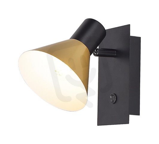 Alvaro E14 1x 40W IP20 matná černá RABALUX 3157