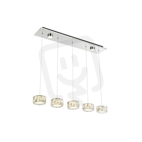 Závěsné svítidlo AMUR chrom LED 48W 230V, 3700lm, 4000K GLOBO 49350-52H