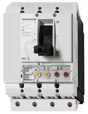 Jistič výkonový  VE 4p 50kA 160A odním. (nutno obj. MC296700) SCHRACK MC216243S-