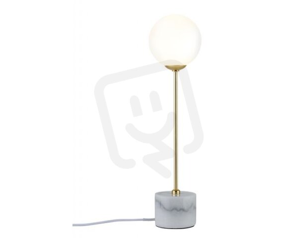 Stolní lampa Neordic Moa mramor bílá/zlatá matná 796.61 PAULMANN 79661