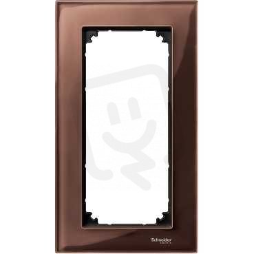 Merten Rámeček 2násobný M-Elegance Mahogany Brown SCHNEIDER MTN4025-3215