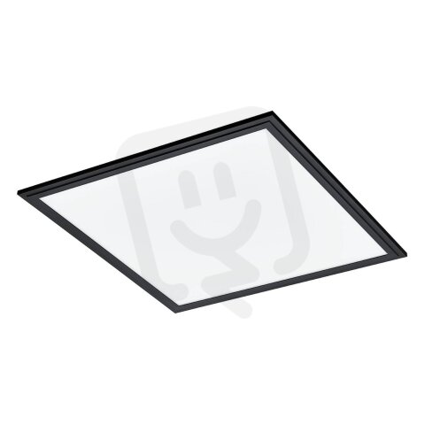 Stropní svítidlo SALOBRENA 1 LED 450X450 4000K černá/bílá 21,5W IP20 EGLO 900818
