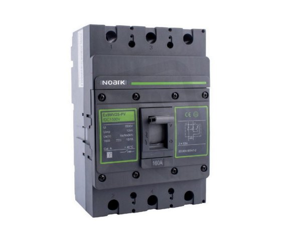 Kompaktní jistič NOARK 110198 EX9MV2S pro FV, vel. M2, 15 kA při 1500V DC, 250 A