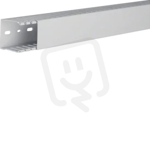 Propojovací kanál HNG bezhalogenový 50x50 mm s víkem, PC-ABS, světle šedá