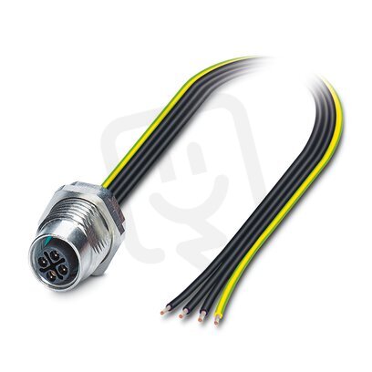 SACC-DSI-M12FSS-4CON-M16/2,5PEX Přístrojový konektor zezadu stěny 1238203