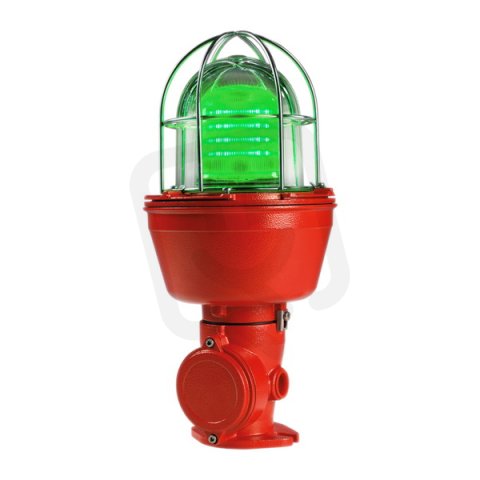 Maják LED EX 070 FLR S (ATEX EX-D) 12/24V, ACDC, IP66, zelená, červená 97214