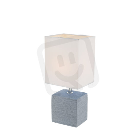 Stolní svítidlo GERI šedá 1xE14, max. 40W 230V GLOBO 21676